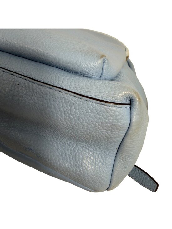 Michael Kors Light Blue Pebbled Leather Backpack main image 6